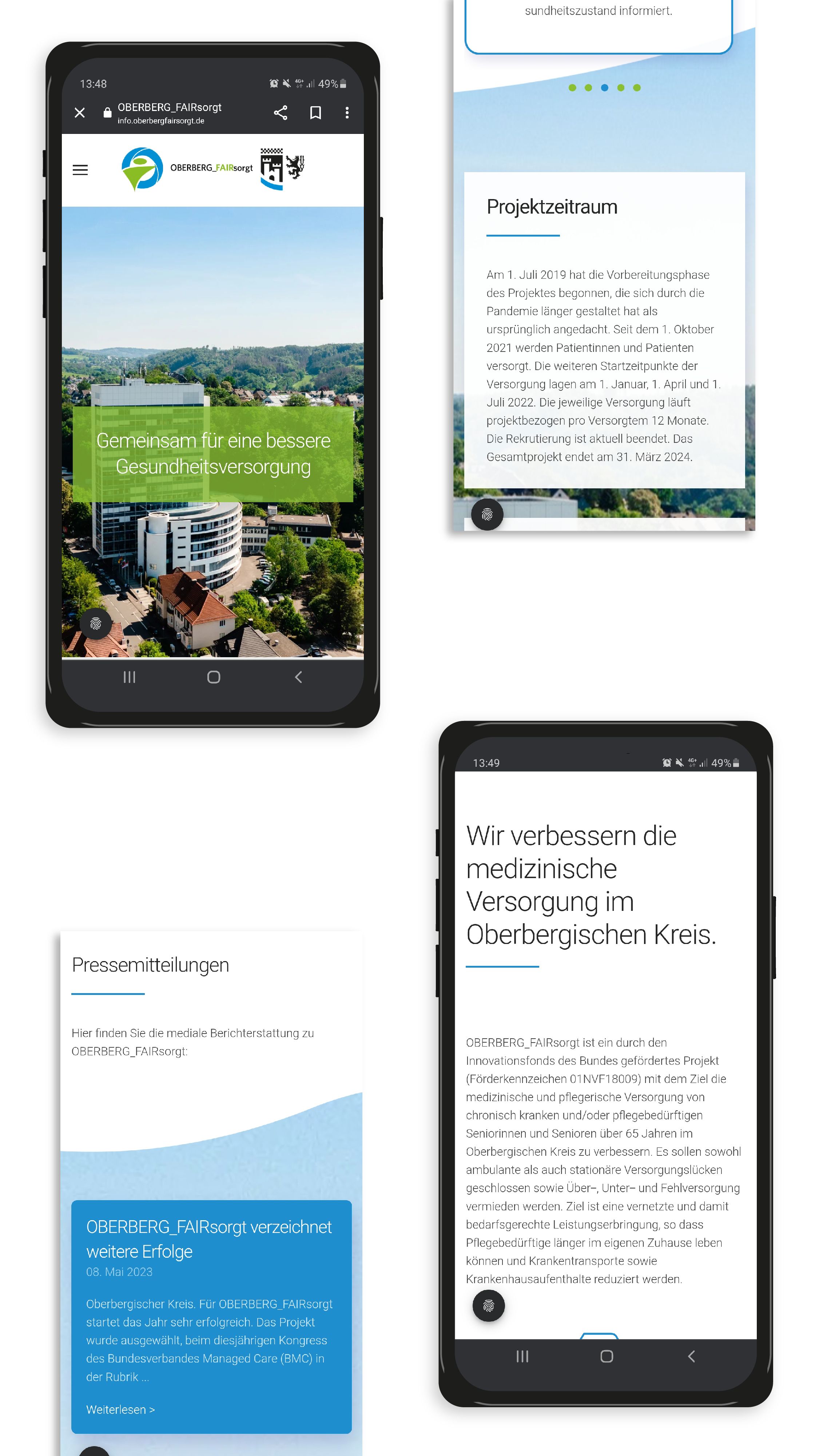Oberberg_Fairsorgt Webdesign Mobil